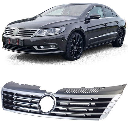 ⭐Black Chrome Grille Fit For VW CC 2012-2017⭐ 