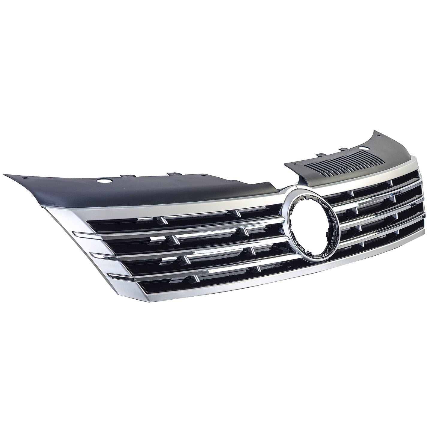 ⭐Black Chrome Grille Fit For VW CC 2012-2017⭐ 
