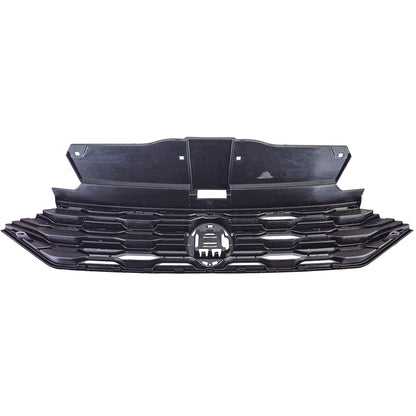 ⭐Griglia nera con strisce cromate si adatta a VW T-Roc dal 2017⭐