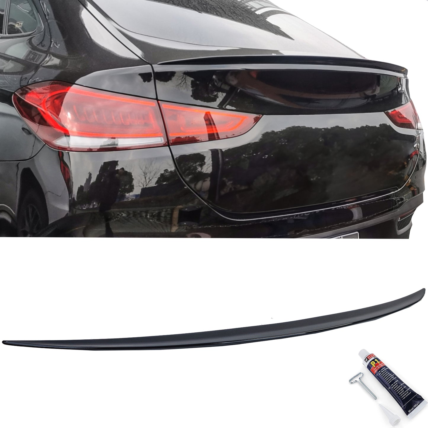 ✨Spoiler posteriore sportivo nero lucido per Mercedes GLE Coupe C167 2019-2023✨