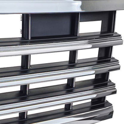 Griglia del radiatore nera con strisce cromate per VW Touareg III dal 2018