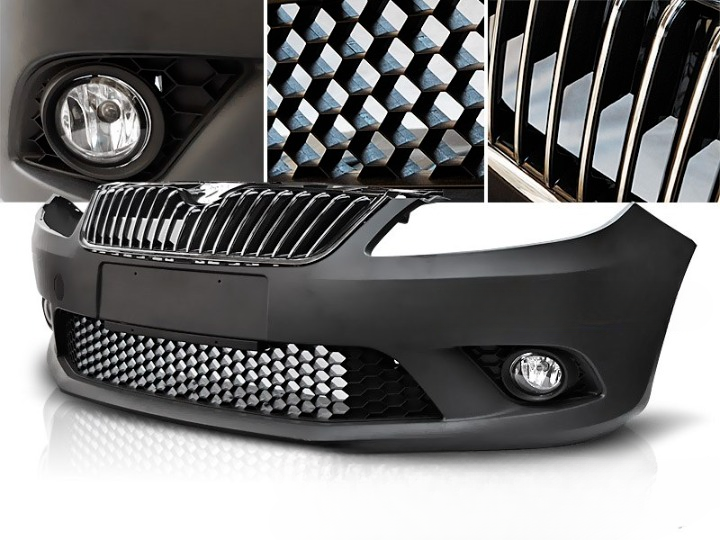 ART.5362 PARAURTI  ANTERIORI SKODA FABIA II 10.10-06.14