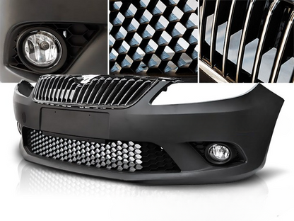 ART.5362 PARAURTI  ANTERIORI SKODA FABIA II 10.10-06.14