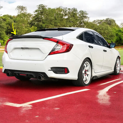 ✨Spoiler da tetto Sport RS nero lucido per Honda Civic 2016-2020✨