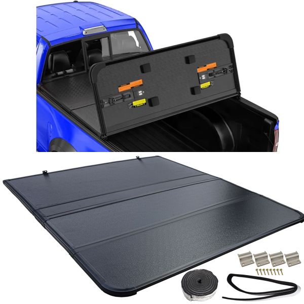 ❄️Copertura del vano di carico pieghevole con LED per Ford Ranger T7 T8 16-23❄️