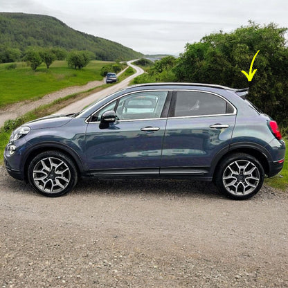 ✨Spoiler posteriore da tetto nero lucido adatto per Fiat 500X dal 2014✨