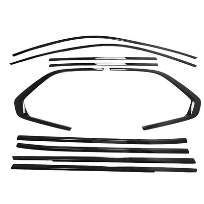 ⭐Copri fienstrini nero set di finiture BMW Serie 4 G22 Coupé dal 2020⭐