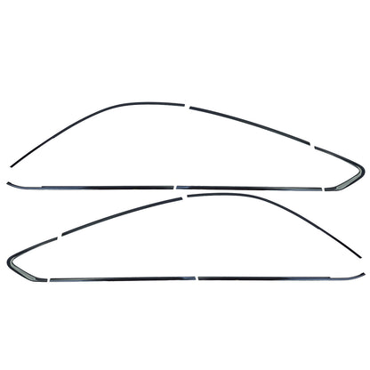 Copri fienstrini nero set di finiture BMW X6 F16 14-19