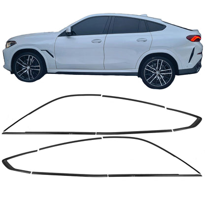 Copri fienstrini nero set di finiture BBMW X6 G06 dal 2019