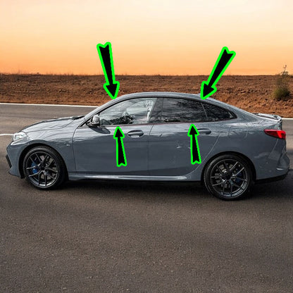 ⭐Shadow Line Gloss Black trim set suitable for BMW 2 Series F44 Gran Coupe⭐ 