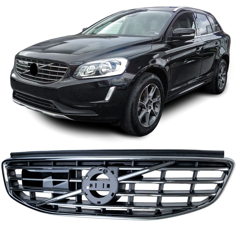 Griglia Anteriore Nero Cromo Volvo XC60 I Facelift 2013-2017 OEM 31364322  Alter