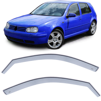 🔥 Deflettore della pioggia Luce del parabrezza per VW Golf 4 97-06 5 porte🔥