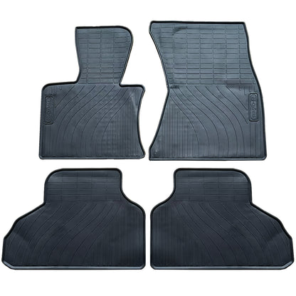 ❄️Tappetini in gomma per auto Nero Premium Set per BMW X5 F15 13-18❄️