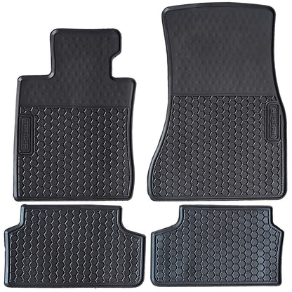 ❄️Tappetini in gomma per auto Nero Premium Set adatto per BMW Serie 5 G30 G31 ❄️