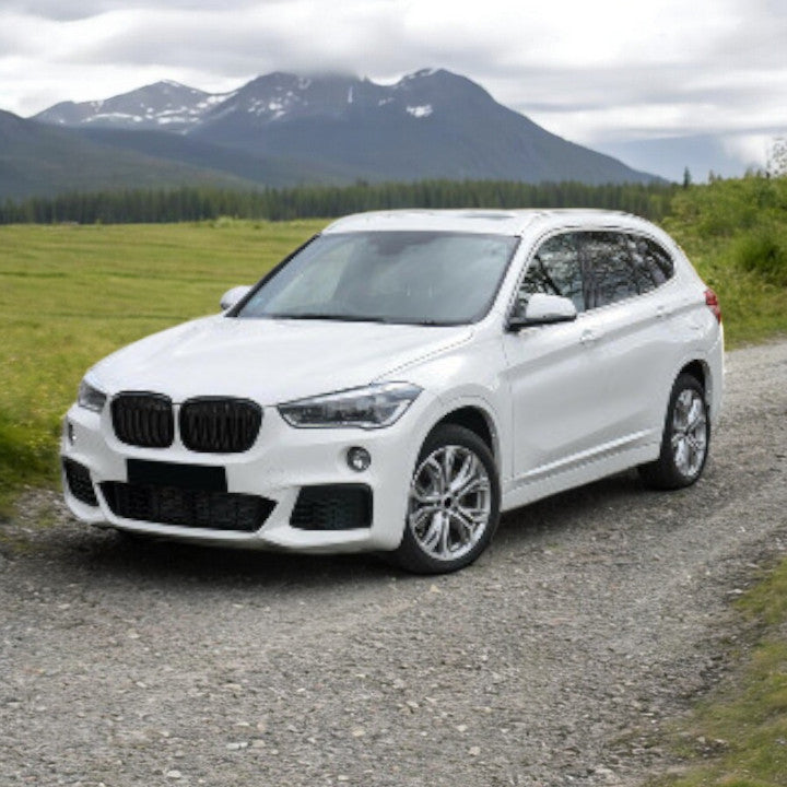 ❄️Tappetini in gomma per auto Nero Premium Set per BMW X1 F48 15-22❄️