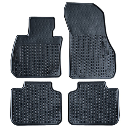 ❄️Tappetini in gomma per auto Nero Premium Set per BMW X1 F48 15-22❄️