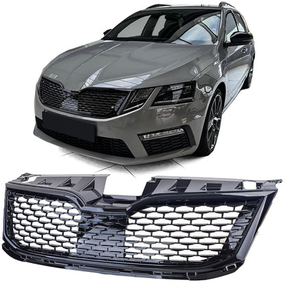 ⭐Griglia sportiva design a nido d'ape adatto per Skoda Octavia 5EFacelift 17-20⭐