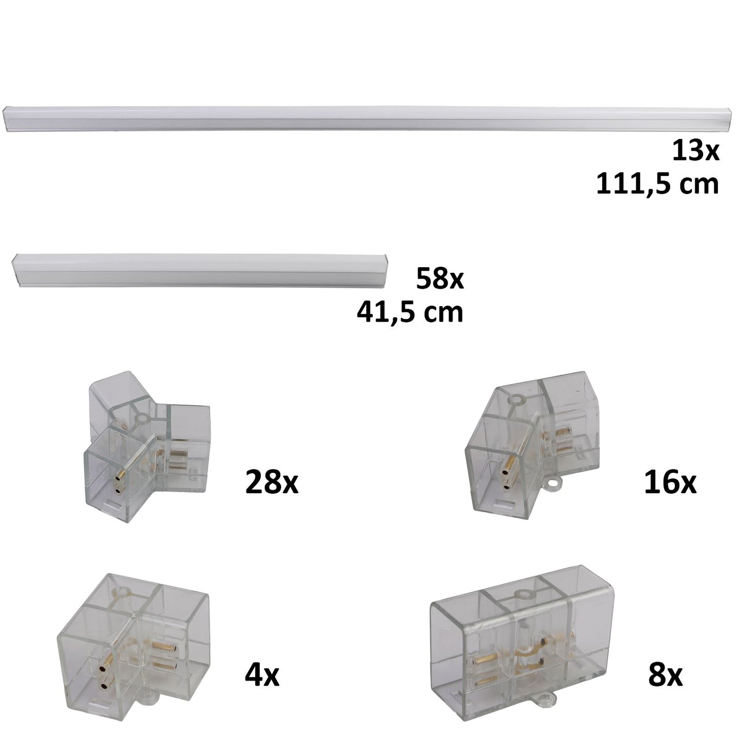 💡4012🔆Illuminazione esagonale a LED RGB per garage, 14 campi 2,30 x 4,56m🔆💡
