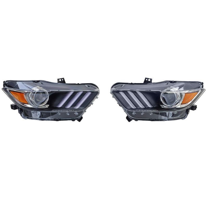 FARI ANTERIORI TRI-BAR BI XENON D3S PER FORD MUSTANG 6 (2014-08/2017)
