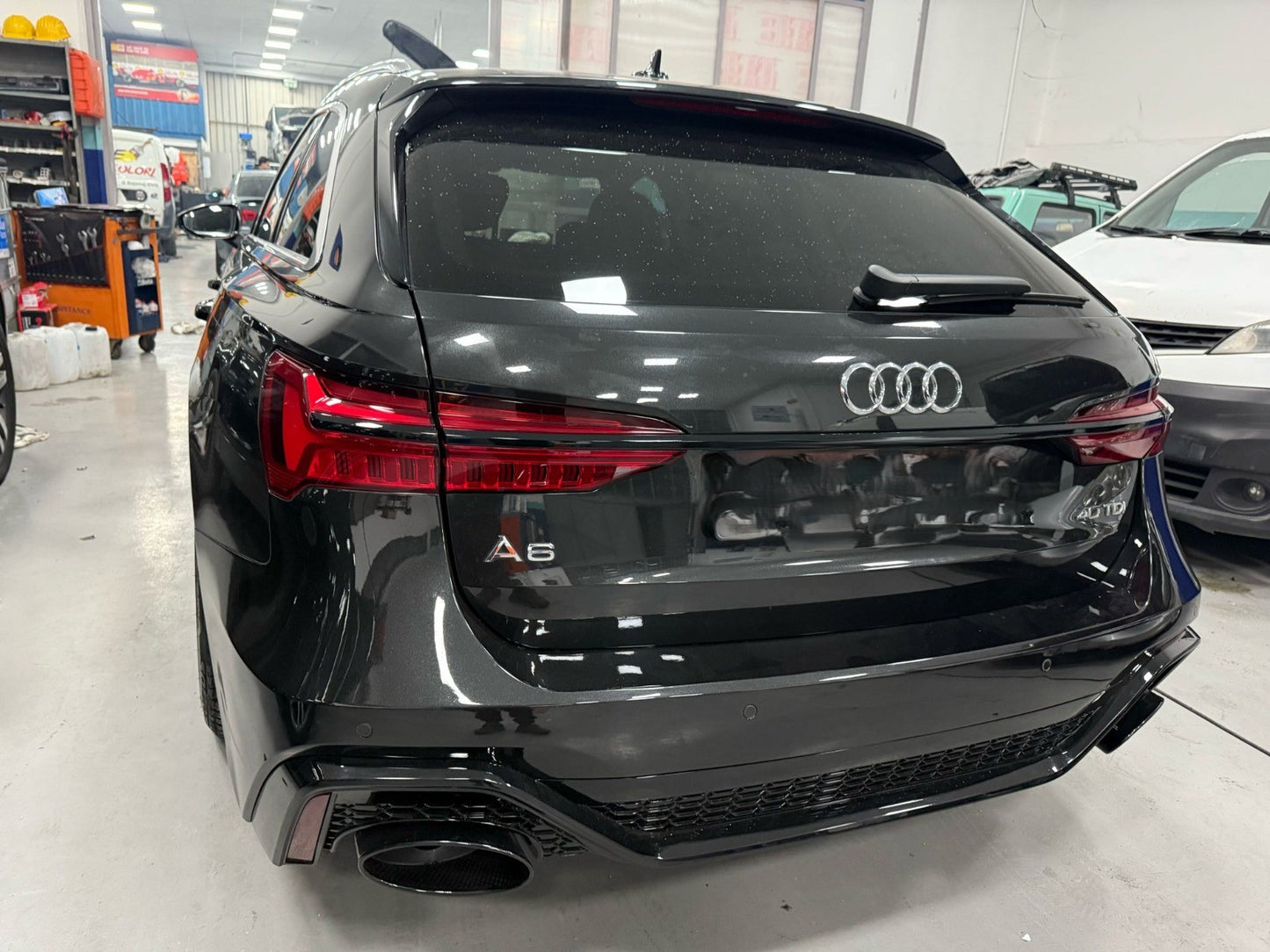 💎PARAURTI ADATTO PER AUDI A6 C8 AVANT 2018+ LOOK RS6 💎
