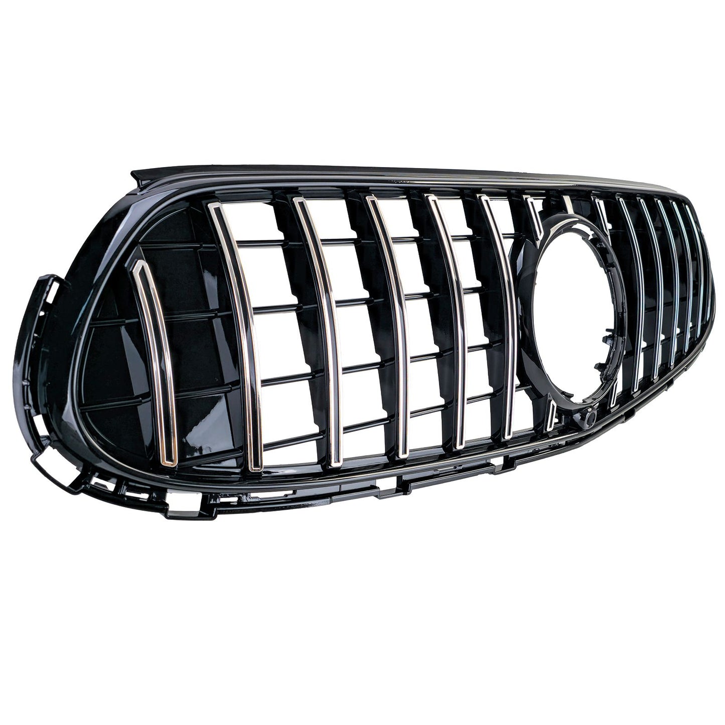 💫ART.3815 Griglia Radiatore Sportiva Nera Cromata per Mercedes GLC X254 2022+💫