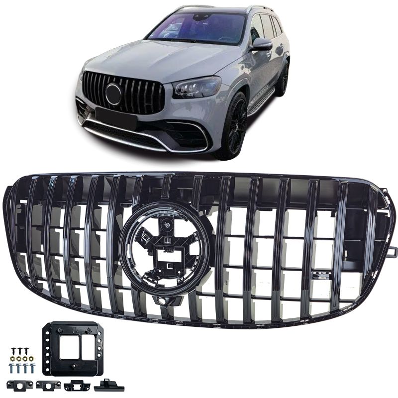 GRIGLIA SPORT LOOK NERO LUCIDO PER MERCEDES GLS X167 FACELIFT