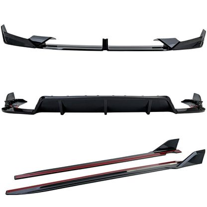 🔥ART.9285 BODYKIT ADATTO PER BMW X5 G05 2018 NERO LUCIDO🔥