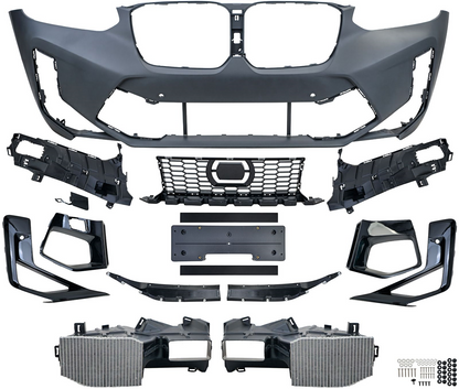 💫ART.4567 Paraurti Sportivo Anteriore e accessori compatibile per BMW G01 G02💫