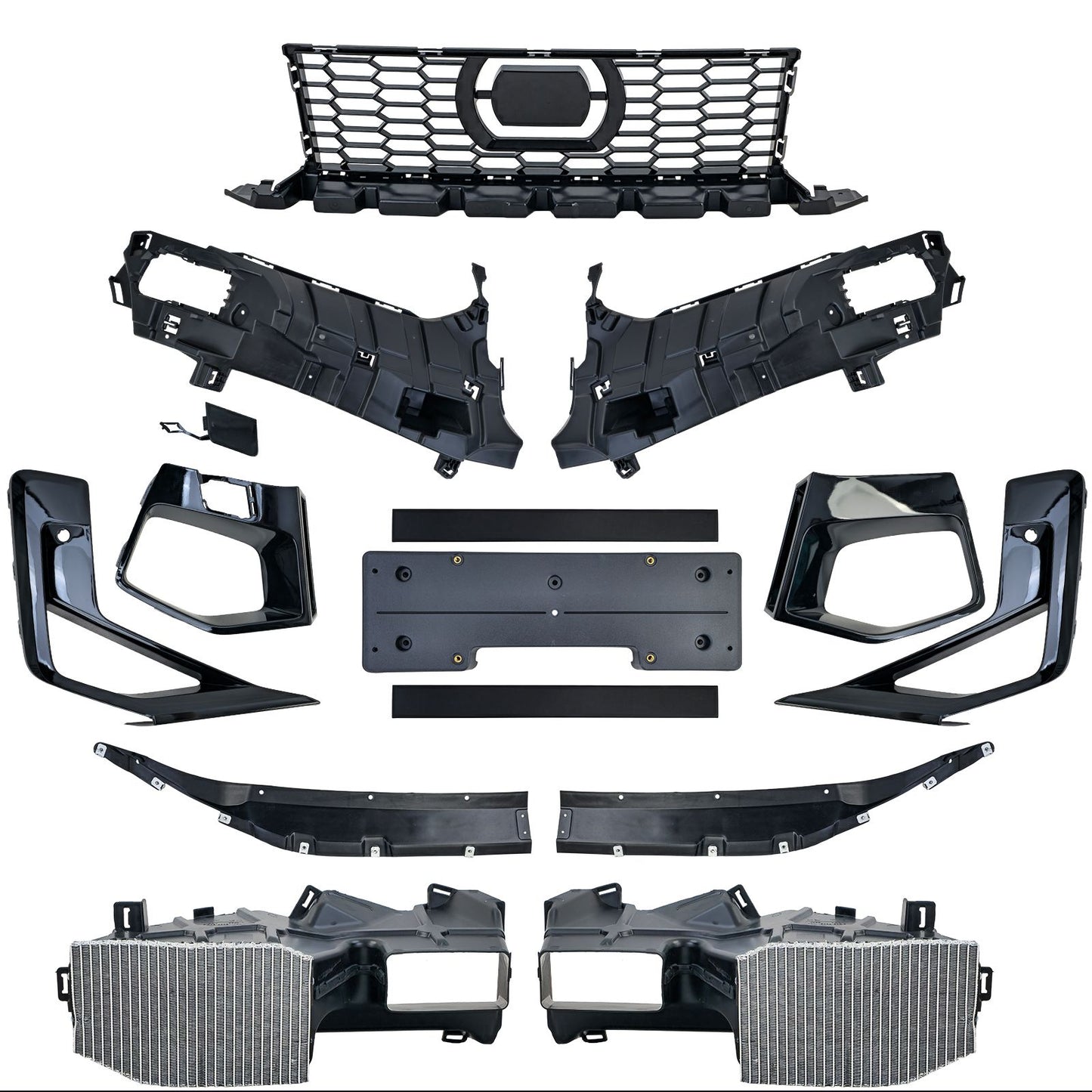 💫ART.4567 Paraurti Sportivo Anteriore e accessori compatibile per BMW G01 G02💫