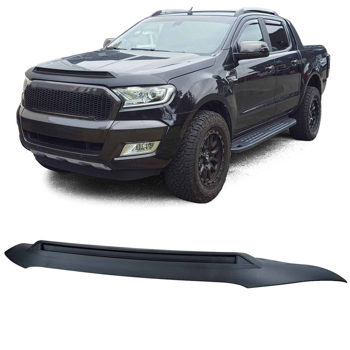 💫ART.3599 Protezione per cofano adatta per Ford Ranger T7 T8 12-22💫