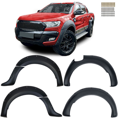 💫ART.3617 Set di parafanghi allargati BIG per Ford Ranger T7 2015-2019💫