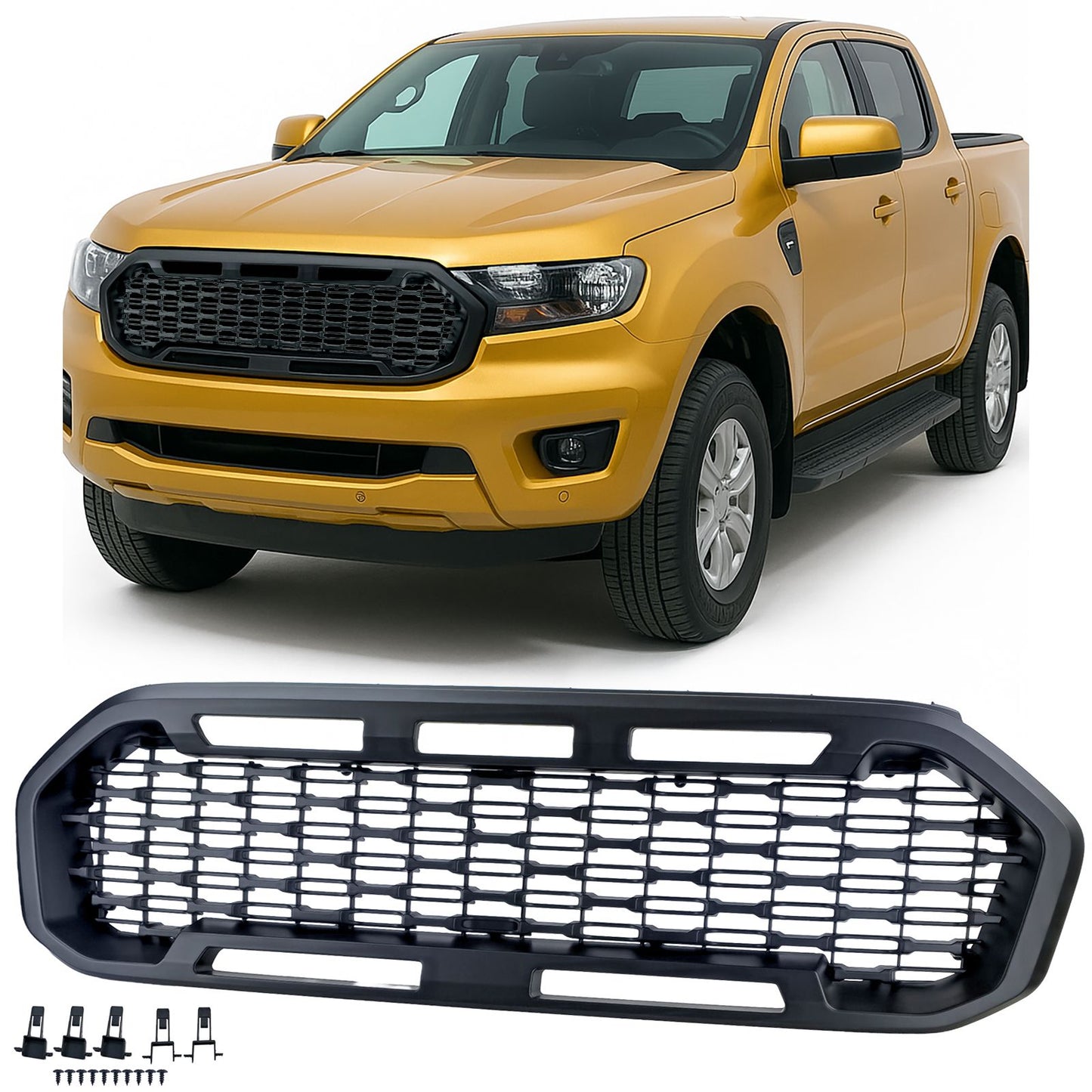 💫ART.3637 Griglia radiatore Performance per Ford Ranger T8 19-22💫