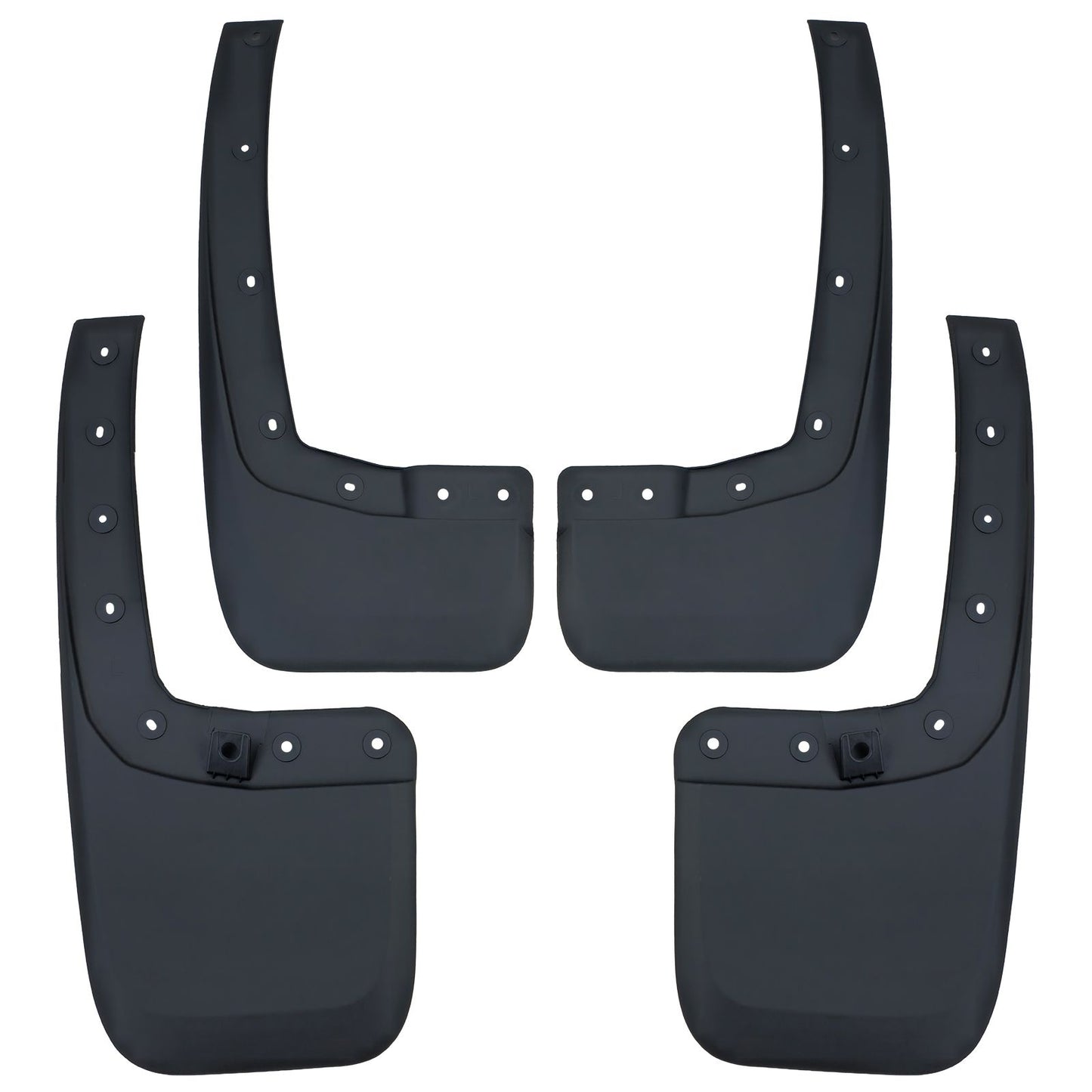 💫ART.3634 Set parafanghi anteriori e posteriori neri per Ford Ranger T9 10-22💫