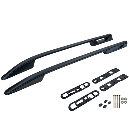 💫ART.3668 Barre Portatutto in Alluminio Nero per Ford Ranger T6 T7 T8 12-22💫