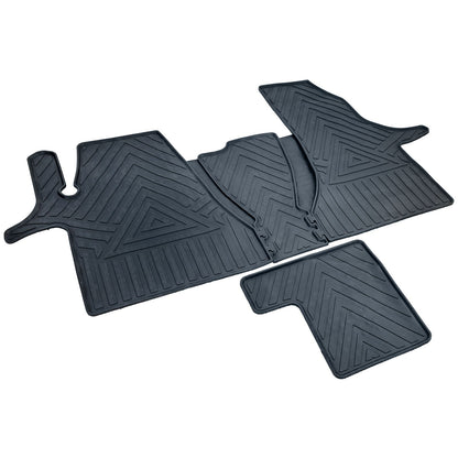 💫ART.3809 Set di 4 Tappetini in gomma Premium per VW Bus Transporter T6 2019+💫