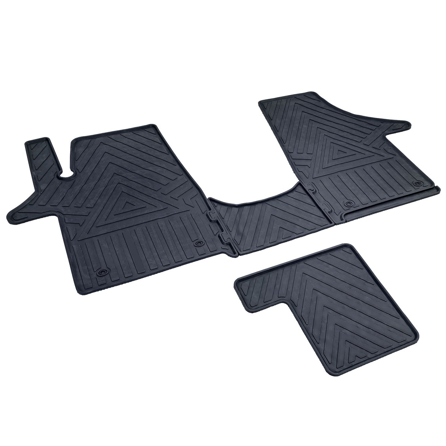 💫ART.3807 Set di 4 Tappetini Premium per VW T5 T6 Bus Transporter 2003-2019💫