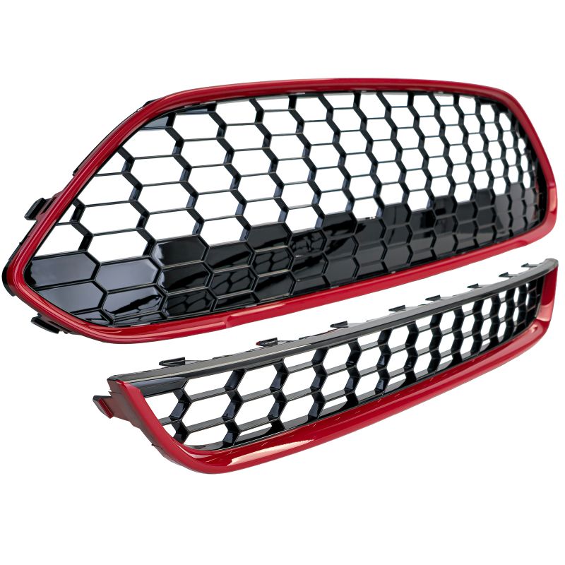 ART.3975  GRIGLIA Nero Lucido per Ford Fiesta 2013-2017