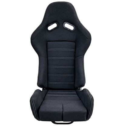 💫ART.3726 TSedile sportivo con Rivestimento Rigido Nero per SimRig💫