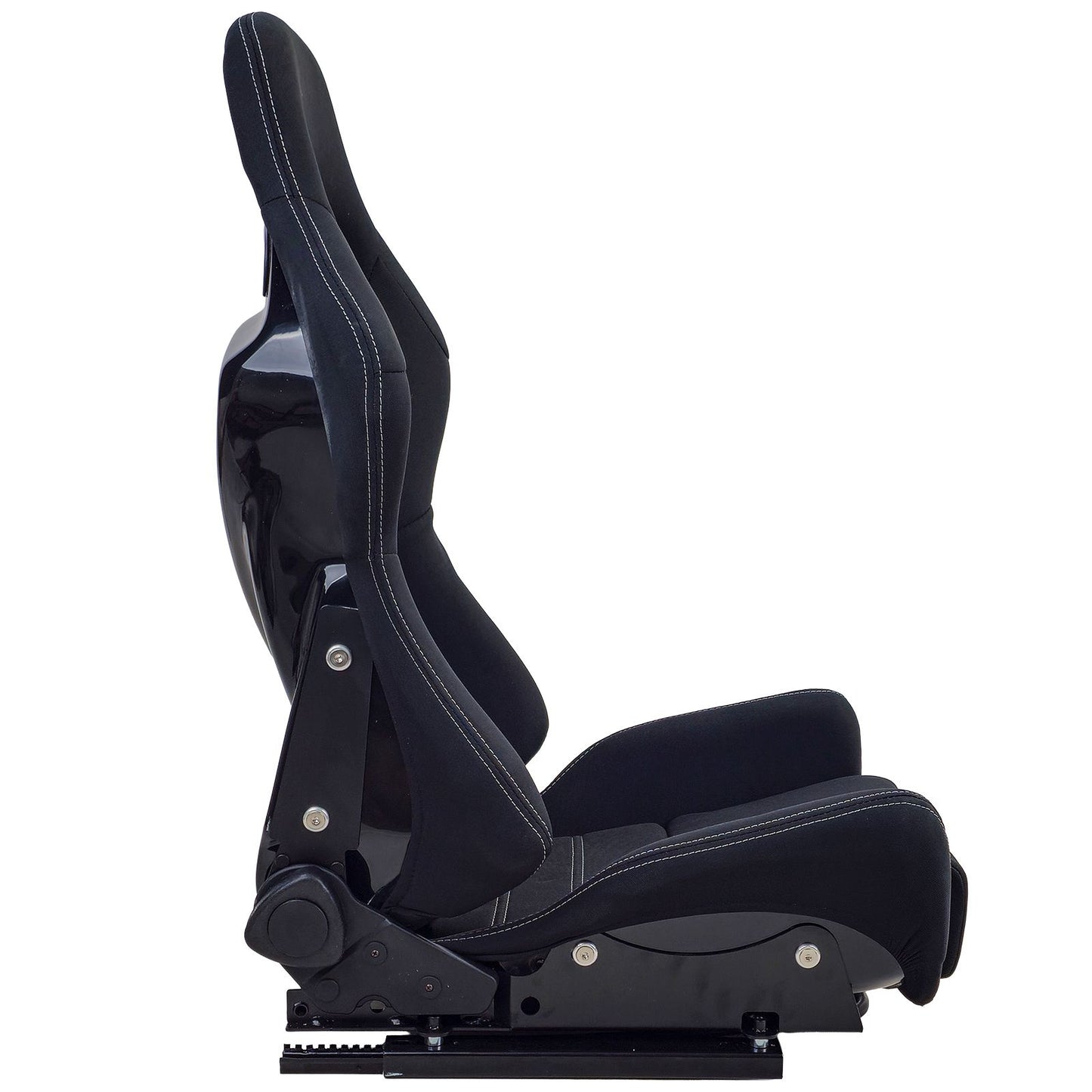 💫ART.3726 TSedile sportivo con Rivestimento Rigido Nero per SimRig💫