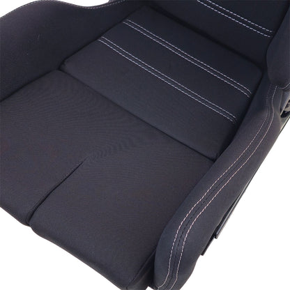 💫ART.3726 TSedile sportivo con Rivestimento Rigido Nero per SimRig💫