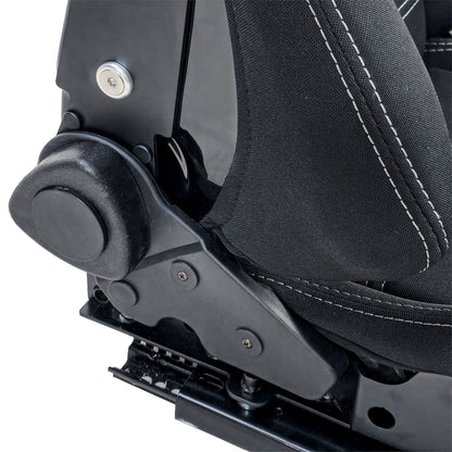 💫ART.3726 TSedile sportivo con Rivestimento Rigido Nero per SimRig💫