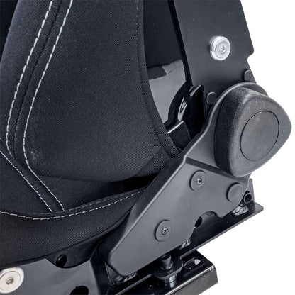💫ART.3726 TSedile sportivo con Rivestimento Rigido Nero per SimRig💫