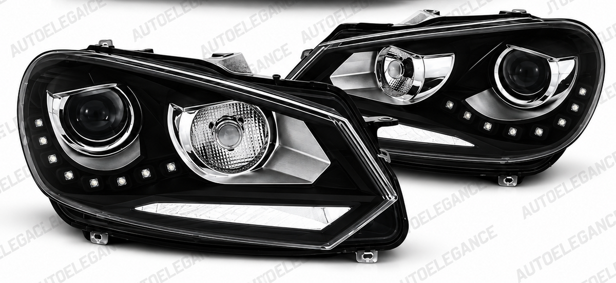 ART.10741 FARI  ANTERIORI ADATTO  PER VW GOLF 6 10.08-12