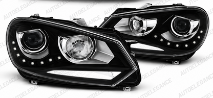 ART.10741 FARI  ANTERIORI ADATTO  PER VW GOLF 6 10.08-12