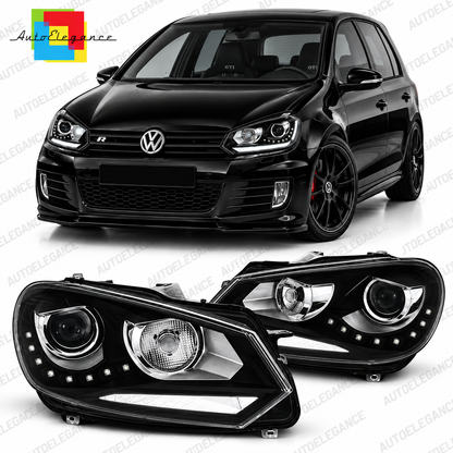 ART.10741 FARI  ANTERIORI ADATTO  PER VW GOLF 6 10.08-12