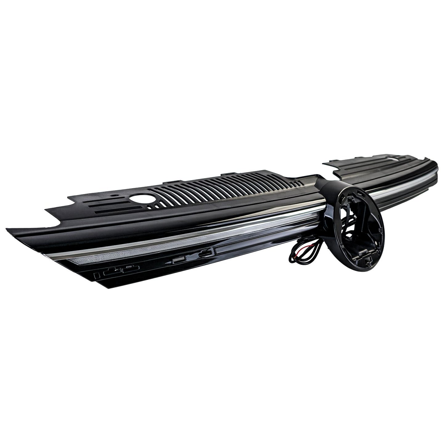 💫ART.8686 Griglia sportiva con finiture cromate e luci diurne a LED per VW Golf 8 2019+💫
