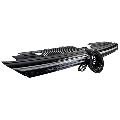 💫ART.8686 Griglia sportiva con finiture cromate e luci diurne a LED per VW Golf 8 2019+💫