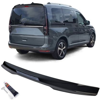 💫ART.3683 Spoiler Nero Lucido adatto per VW Caddy V SB 2020+💫