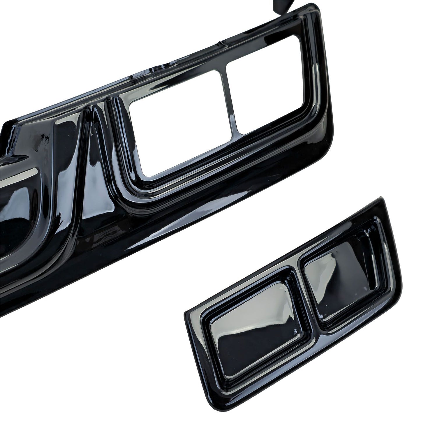 💫ART.4516 Diffusore Sportivo (Nero Lucido) per Ford Transit Custom 2023+💫