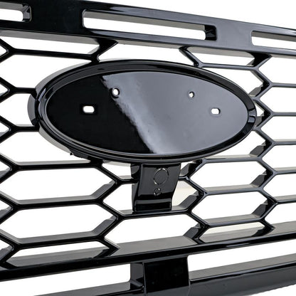 GRIGLIA SPORT NIDO D'APE NERO LUCIDO PER FORD TRANSIT / TOURNEO CUSTOM DAL 2023